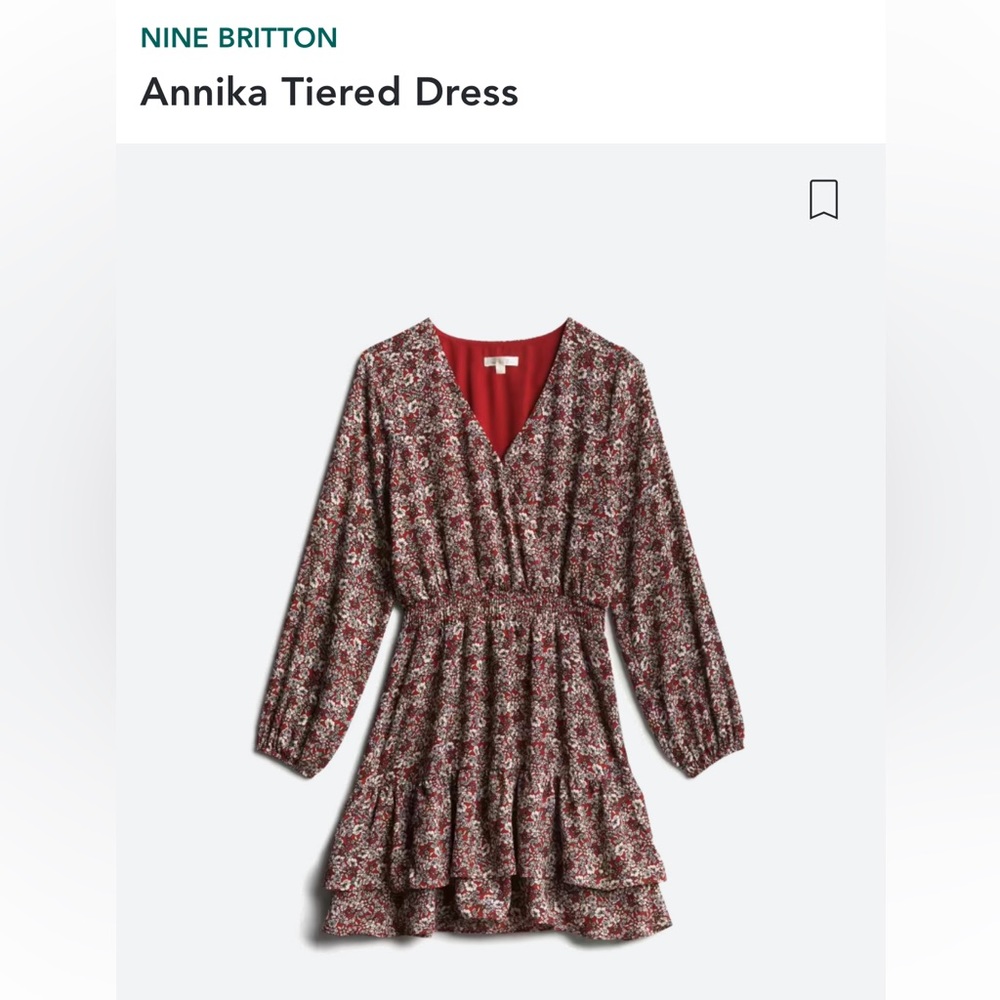 Nine Britton Annika tiered dress